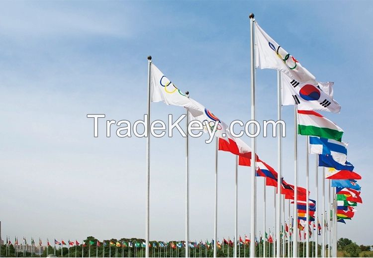 Custom Sizes 160gsm Spun Polyester Flag Banners 