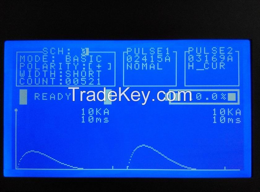 Battery packs weld machine