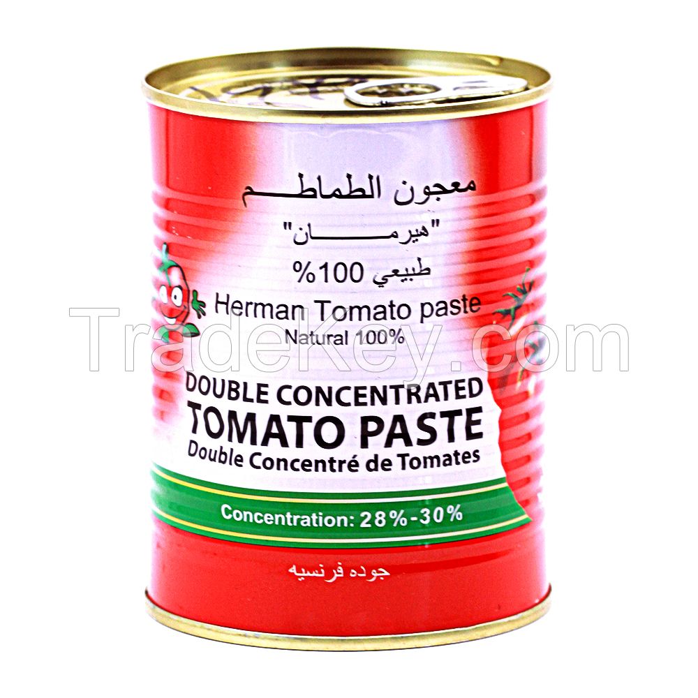 Canned Tomato Paste 28-30%