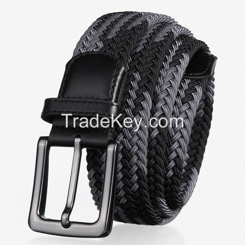 Good Quality Mens Women Elastic Knitted Belt 