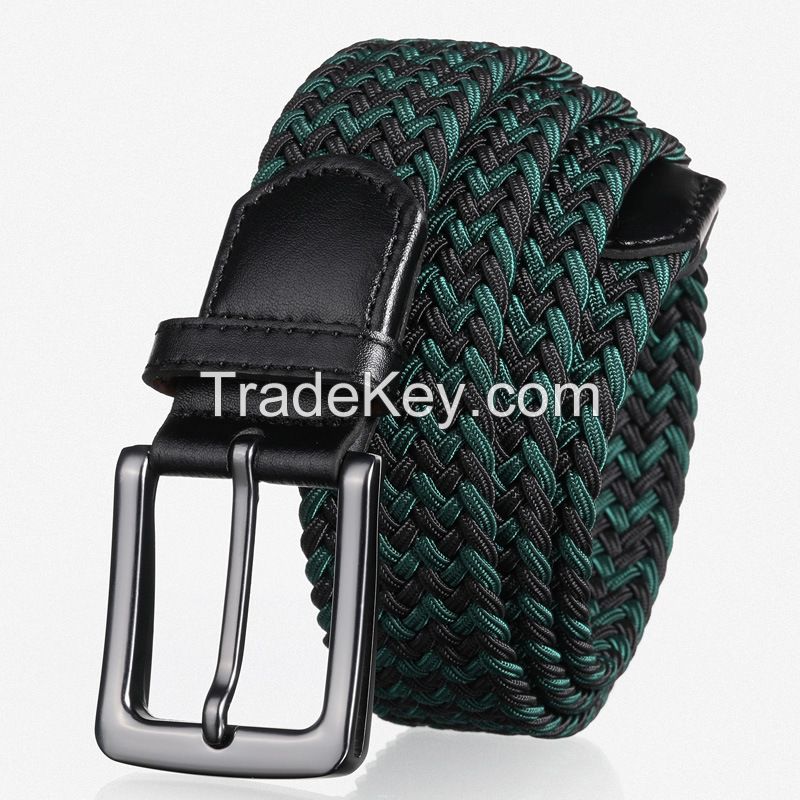 Good Quality Mens Women Elastic Knitted Belt 