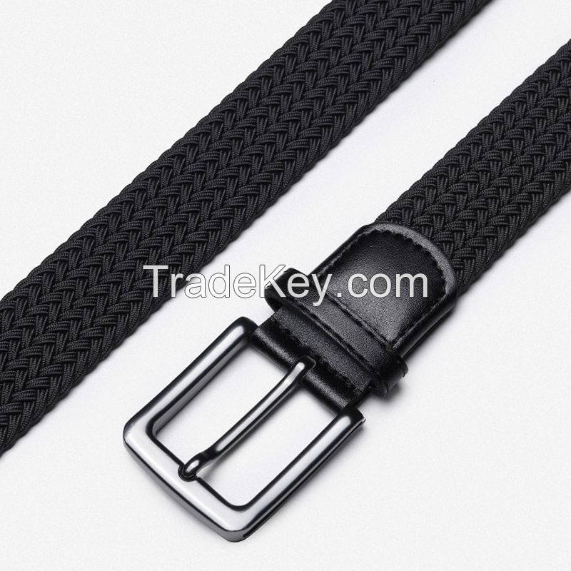 Good Quality Mens Women Elastic Knitted Belt 