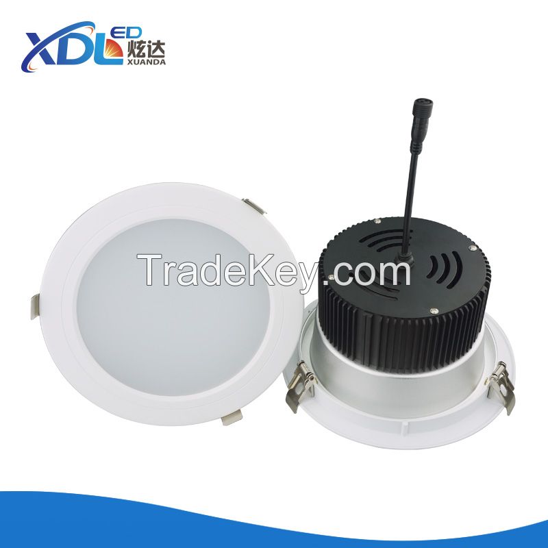 50W 8 inch Recessed SMD led downlight Pure white