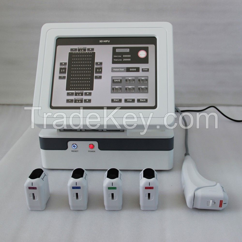 Doris Aesthetics Multiline Hifu Wrinkle Removal 3D Hifu Facelift and Body Slimming Machine