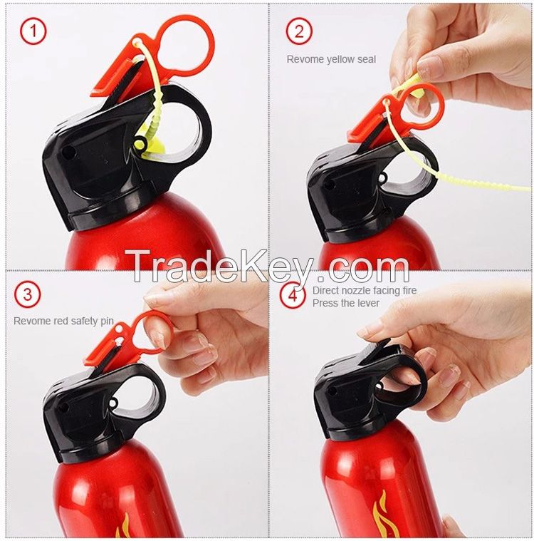 Car Fire Extinguisher/Mini Extinguisher /Small Size Portable Mini Automatic Car Fire Extinguisher/Mini Firefighter All Purpose Fire Extinguisher Factory