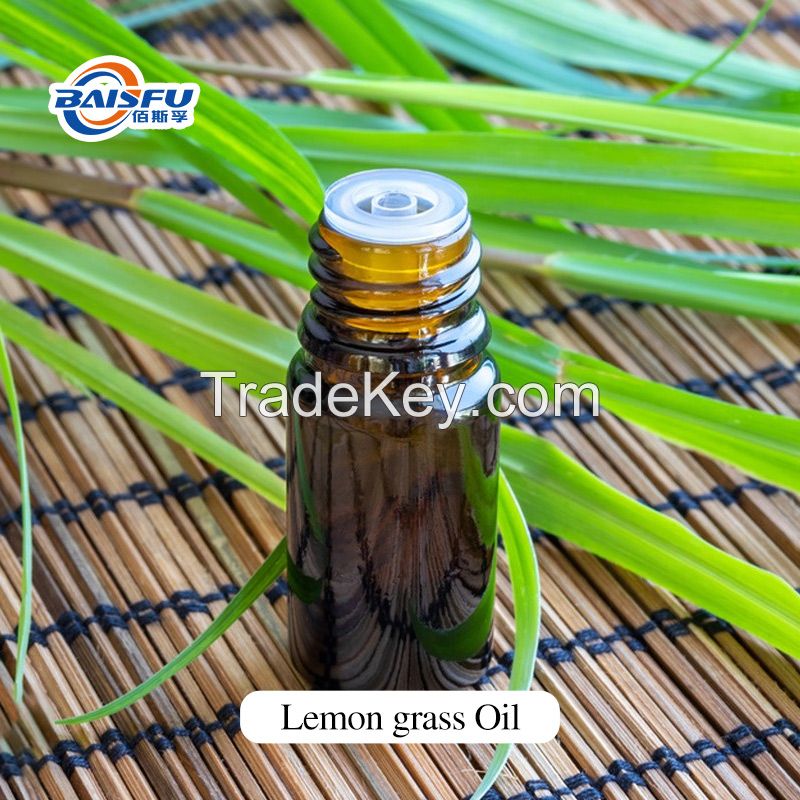 Lemongrass Oil Natural Essential Oil Cymbopogon Citratus Herbal Citrus Aroma Oil for Fragrance Cosmetic