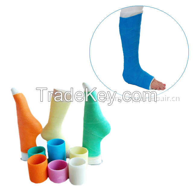 Orthopedic Fiber Cast Roll orthopedic fibreglass bandage and casting tape