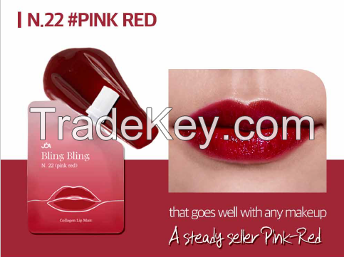 Bing Bling Collagen Lip - Pink Red