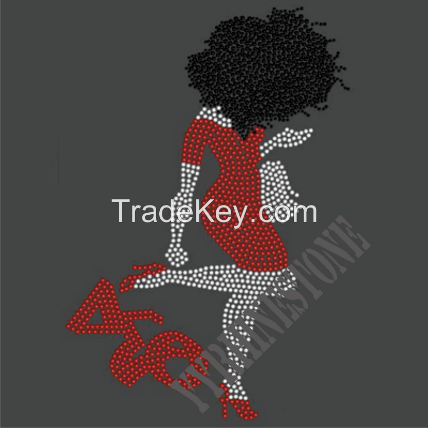 Black Girl Rock hotsale rhinestone transfer