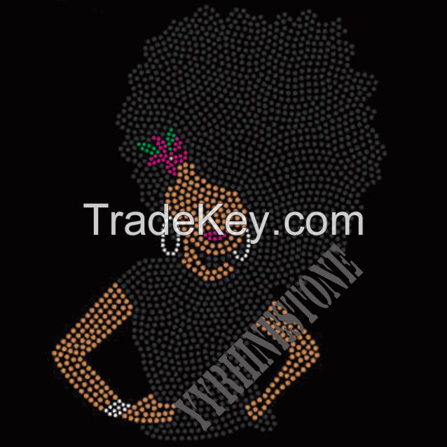 Black Girl Rock hotsale rhinestone transfer