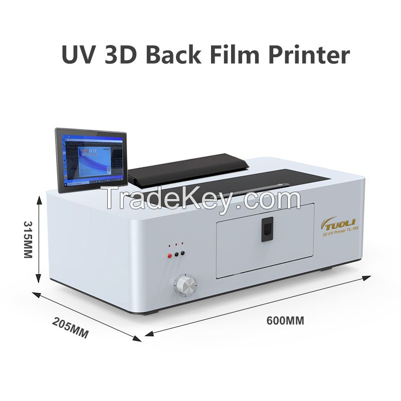 TUOLI TL-108 Smart 3D Embossed UV Inkjet Printer Machine