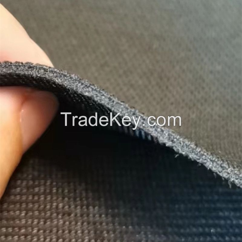 Sponge Foam Laminated Fabric Polyester Merry Mesh Fabric with Foam