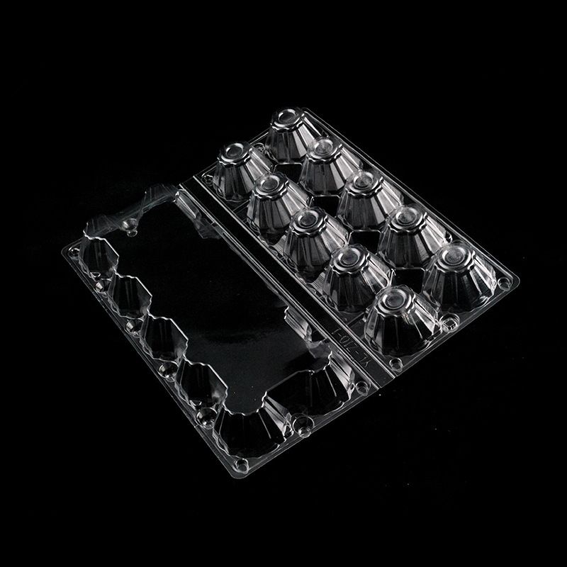 High Transparent PET material Chicken/Quail/Duck Egg Packing, 10pcs Egg Tray, 10cts Egg Box, 10 cavities Egg Carton, 10 cells Egg Container, 10 holes Egg Crate, 10's Egg Pack, Egg Packet