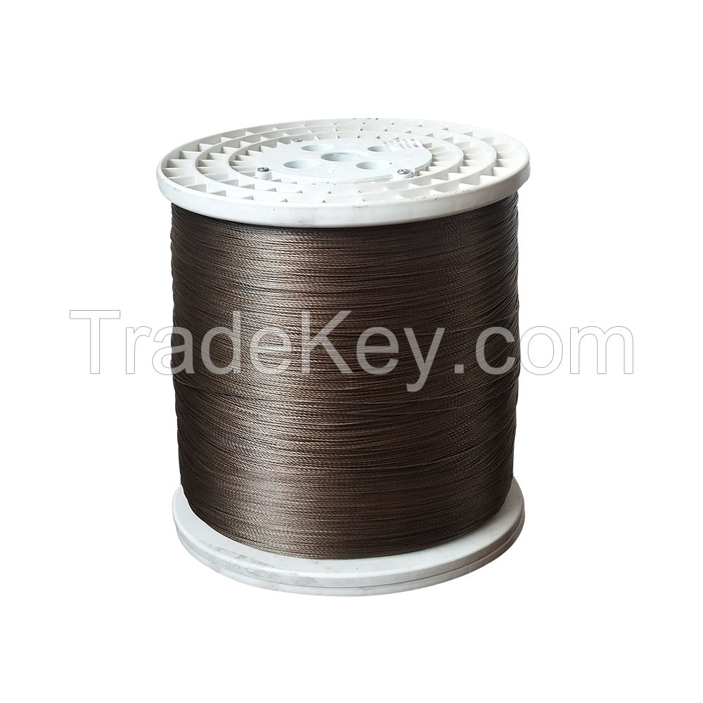 Dipped Polyester stiff cord for Poly v-belts banded belts,cogged v-belts