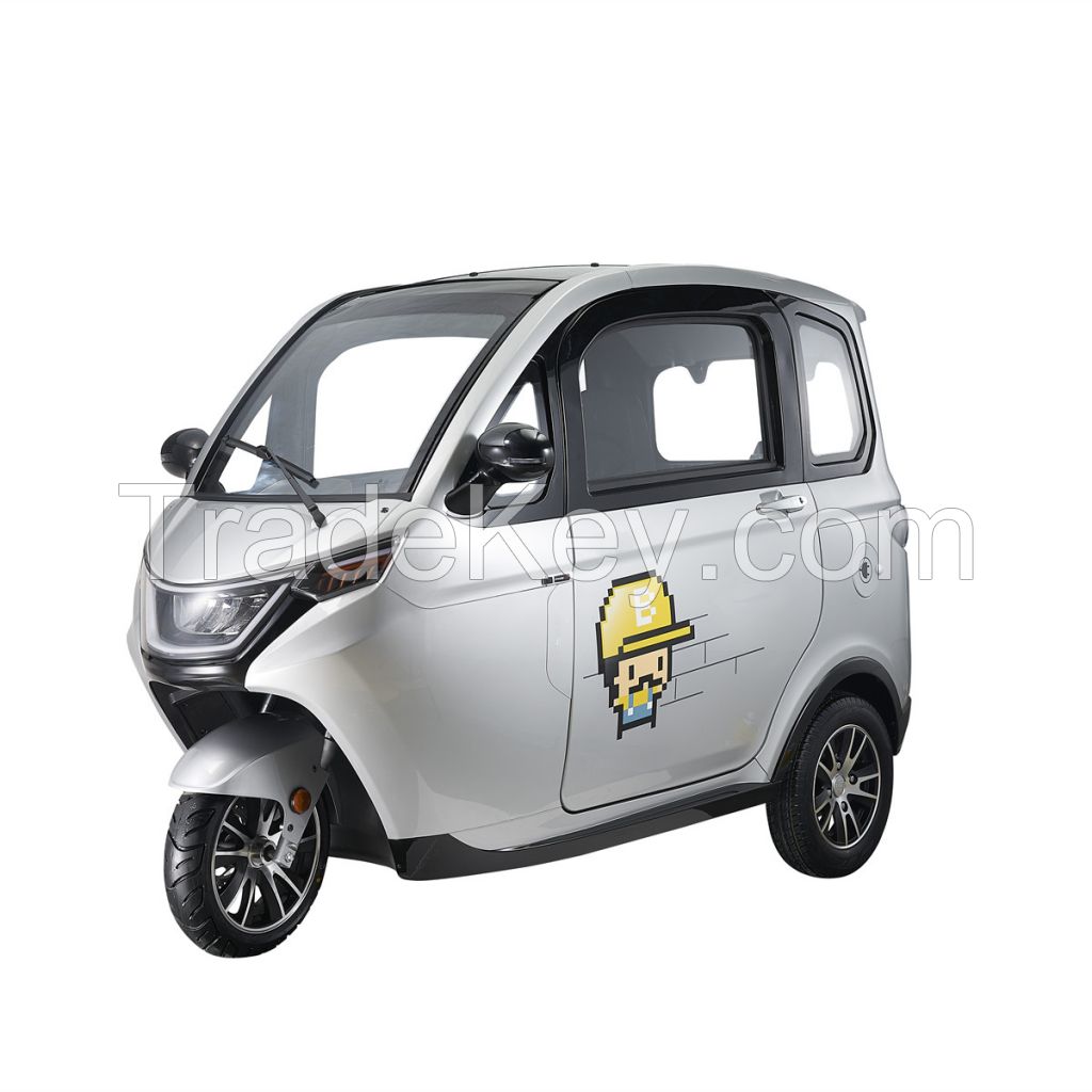 China made hot selling electric passenger tricycle enclosed Eco rider mobility scooter