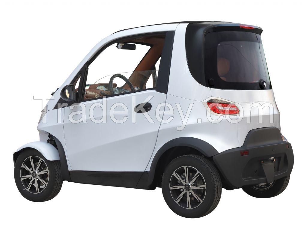 EEC approved High speed 4kw motor power electric mini car with 2 seats side by side