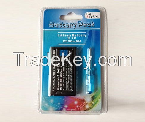 Rechargeable 3.7V Li-ion Battery Pack for Game players