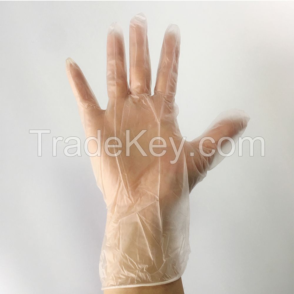 High quality comfortable medical safty disposable examination nitrile gloves 