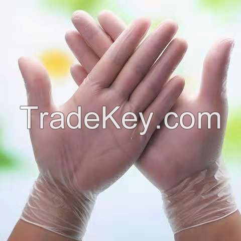 High quality comfortable medical safty disposable examination nitrile gloves 