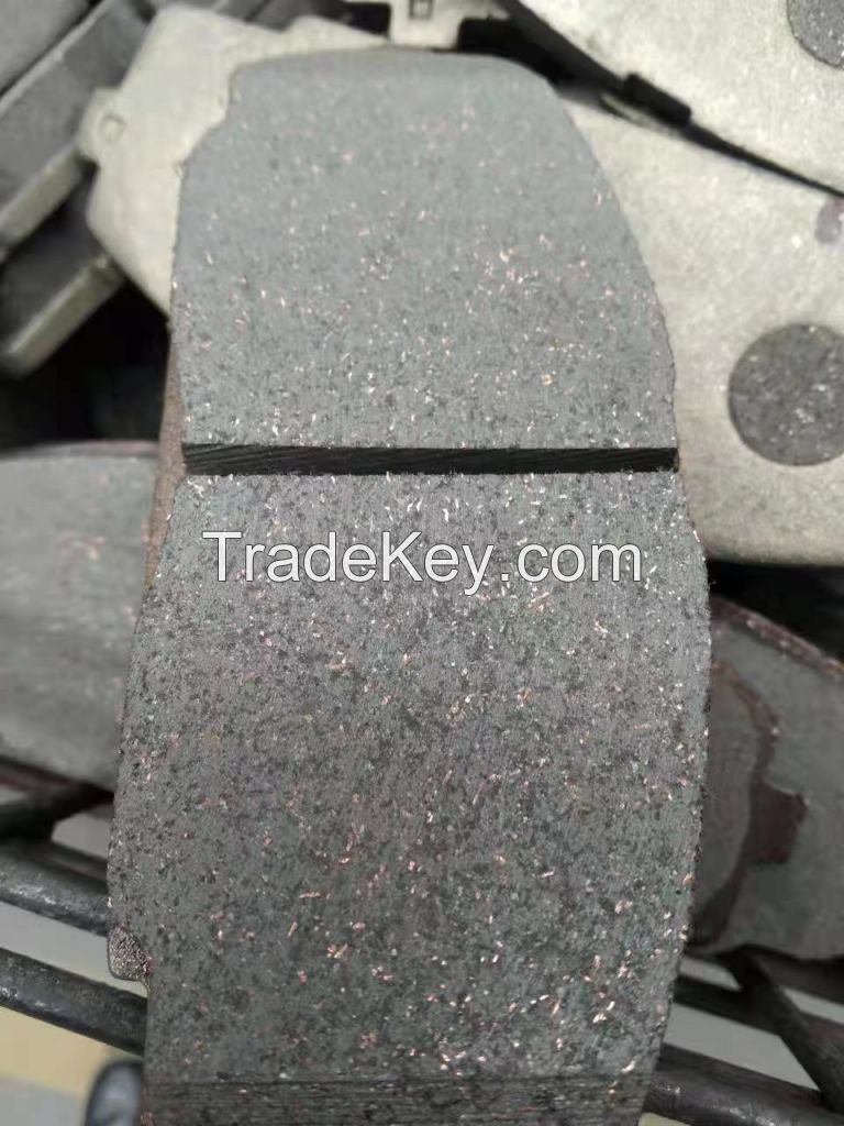 Car semi-metallic and ceramic brake pad/ brake shoe for auto in high quality