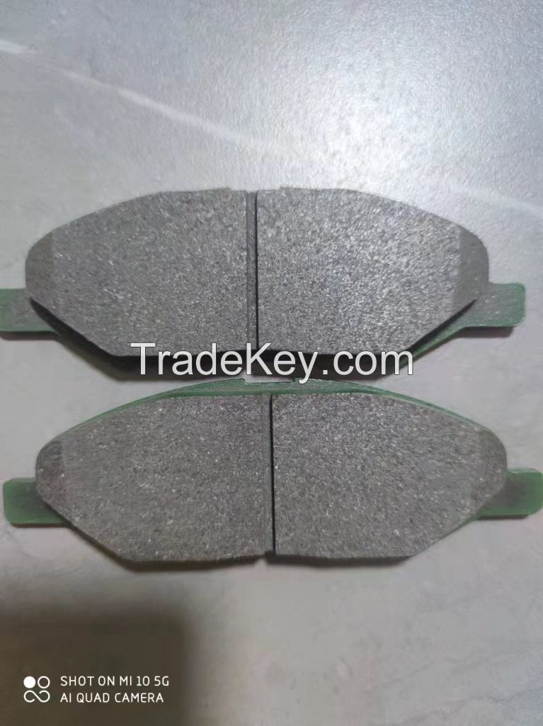 Car semi-metallic and ceramic brake pad/ brake shoe/ brake lining for auto in high quality