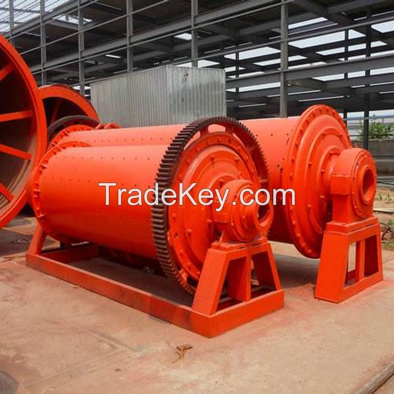 High quality mini mobile gold mine benefication production line ball mill for gold