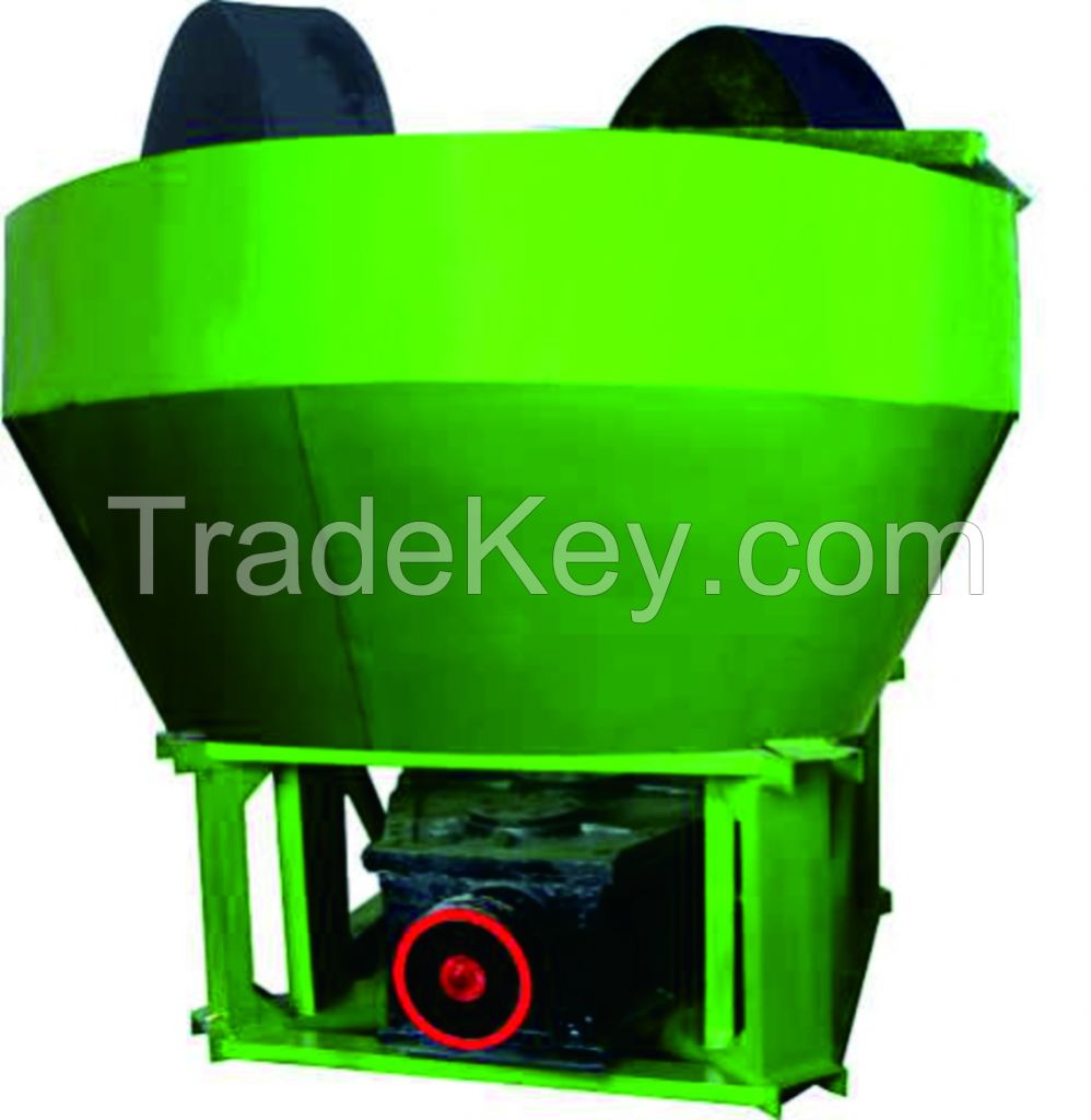 High Efficiency Gold Grinding Machine Wet Pan Mill