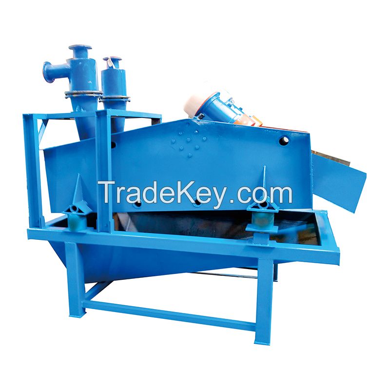 High frequency Fine Sand Recycling Machine Vibrating Dewatering Screen 