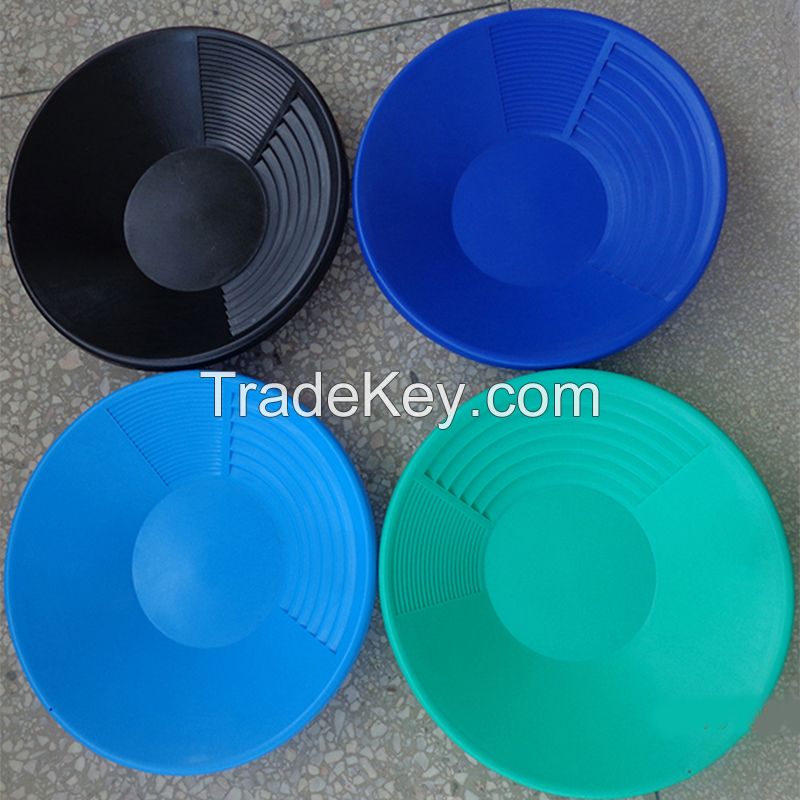 Plastic Gold Pan Basin Nugget Mining Pan Dredging Prospecting River Tool Wash Gold Panning Equipment 