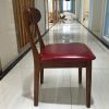 Fashion Dining Chair Rubber Wood Restaurant Chair