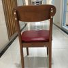 Fashion Dining Chair Rubber Wood Restaurant Chair