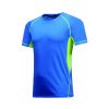 Quick-dry round neck T-shirt with color matching