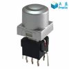 DIP Latching LED Illuminated 6 PIN Push Button Switches