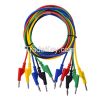 Stackable 4mm Banana Plug Test Lead Wire Patch Cord Cable Black Red