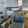 Fully Automatic single column palletizer machine for stacking big bottles and 5 gallon bottles