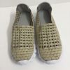 Light Woven Mesh Sneaker Breathable Summer Flat Elastic Upper Handmade Women