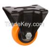 Medium Duty Ball Bearing PU/PVC Caster For Mobile Speaker