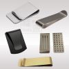 Creative Custom Silver Stainless Steel Money Clip with Logo for Business Gifts