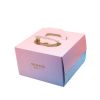 Factory customized wedding&gift mini cake box packaging paper cardboard