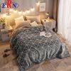 Double Layers Winter Thickened Raschel Blanket Fluffy Heavy Warm Mink Blankets