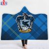 3D Hoodie Blanket Coral Fleece Hooded Blanket Winter Warm Travel Airplane Sofa Bed Throw Blankets