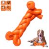 Factory Wholesale Rubber Strawberry Dog Treat Dispenser Ball Chew Toy