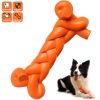 Factory Wholesale Rubber Strawberry Dog Treat Dispenser Ball Chew Toy