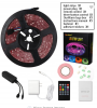 OurWarm LED Strip Lights,16.4ft SMD 5050 RGB LED Light Strip Kit LED Color Changing Lights with IR Remote