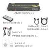 eKL-212HN HDMI KVM switch matrix 2 pc in 2 display out dual monitor kvm switch