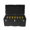 Promotional durable cheap black tool box plastic military waterproof tool box in stock