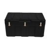 Promotional durable cheap black tool box plastic military waterproof tool box in stock