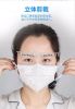 Kn95 protective folding ear belt respirator (with respirator)