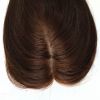 Super silk top woman human hair toupee Hair pieces bangs