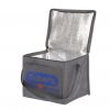 Nonwoven material thermal aluminium foil ice cooler bag for freshing food 